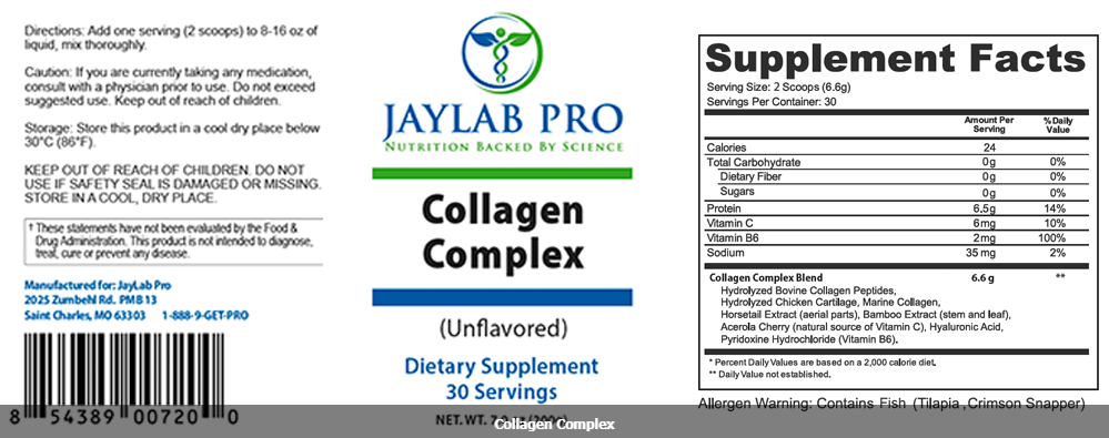 collagen complex ingredients